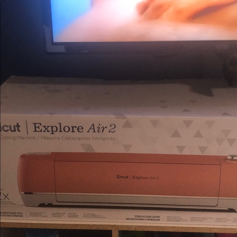 Cricut Explore Air 2 with three rolls foil